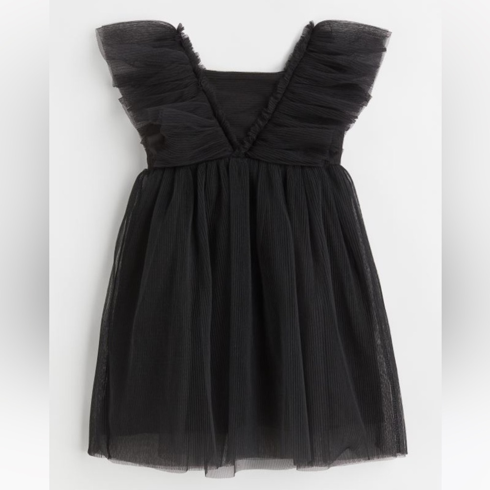 Pleated Tulle Dress H&M SIZE 4T new with no tags